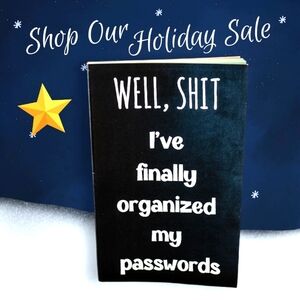 Password Book for Organized People